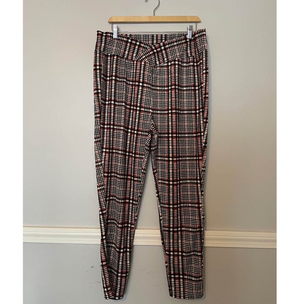 Shein Curve Plaid Pants